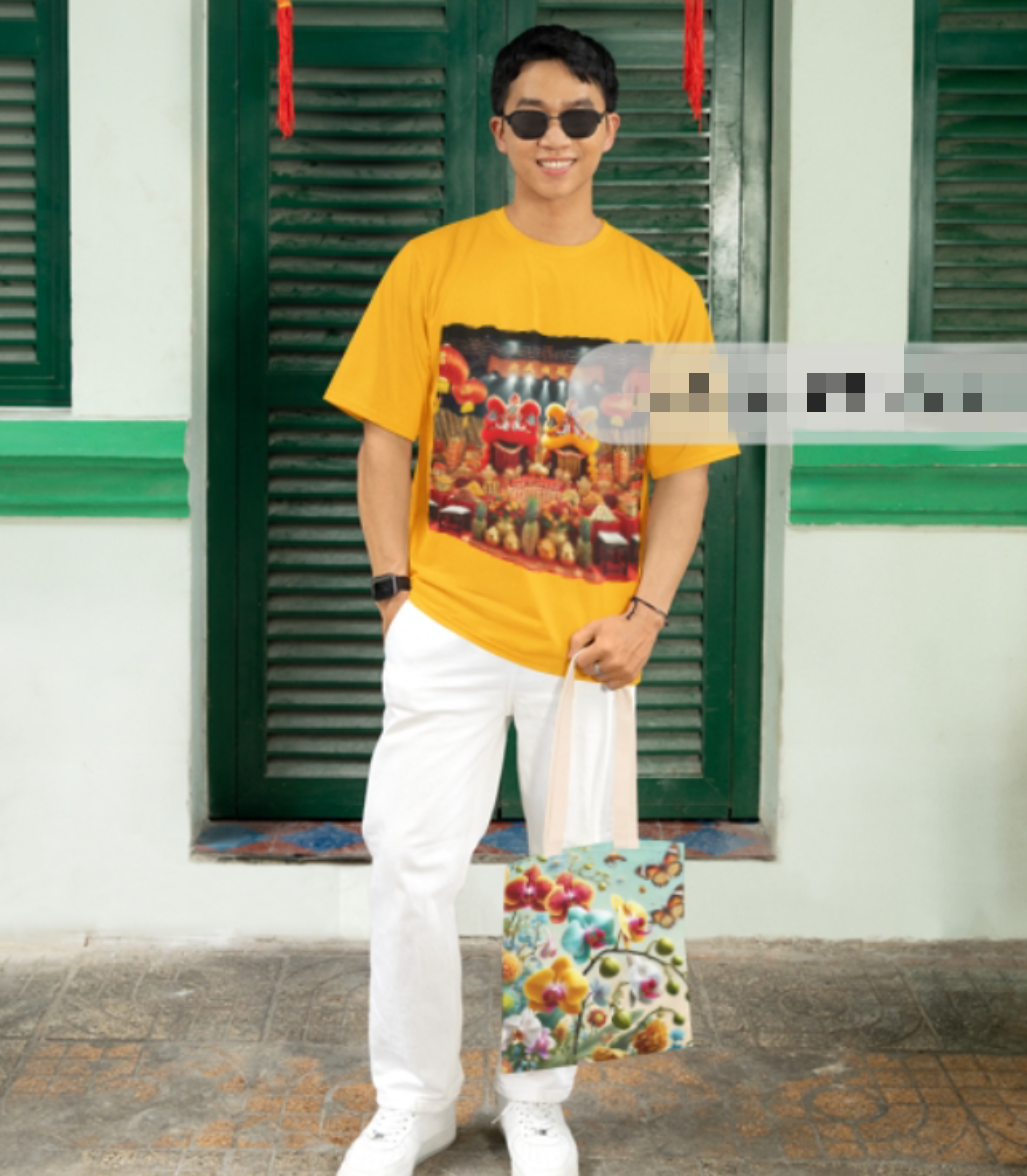 Chinese New Year t shirt man