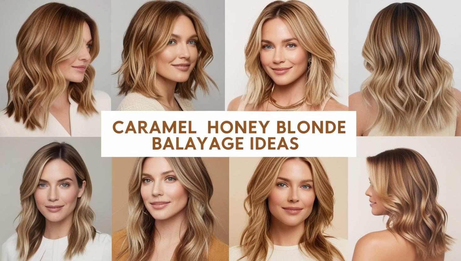 35 Caramel Honey Blonde Balayage Ideas to Try in 2025