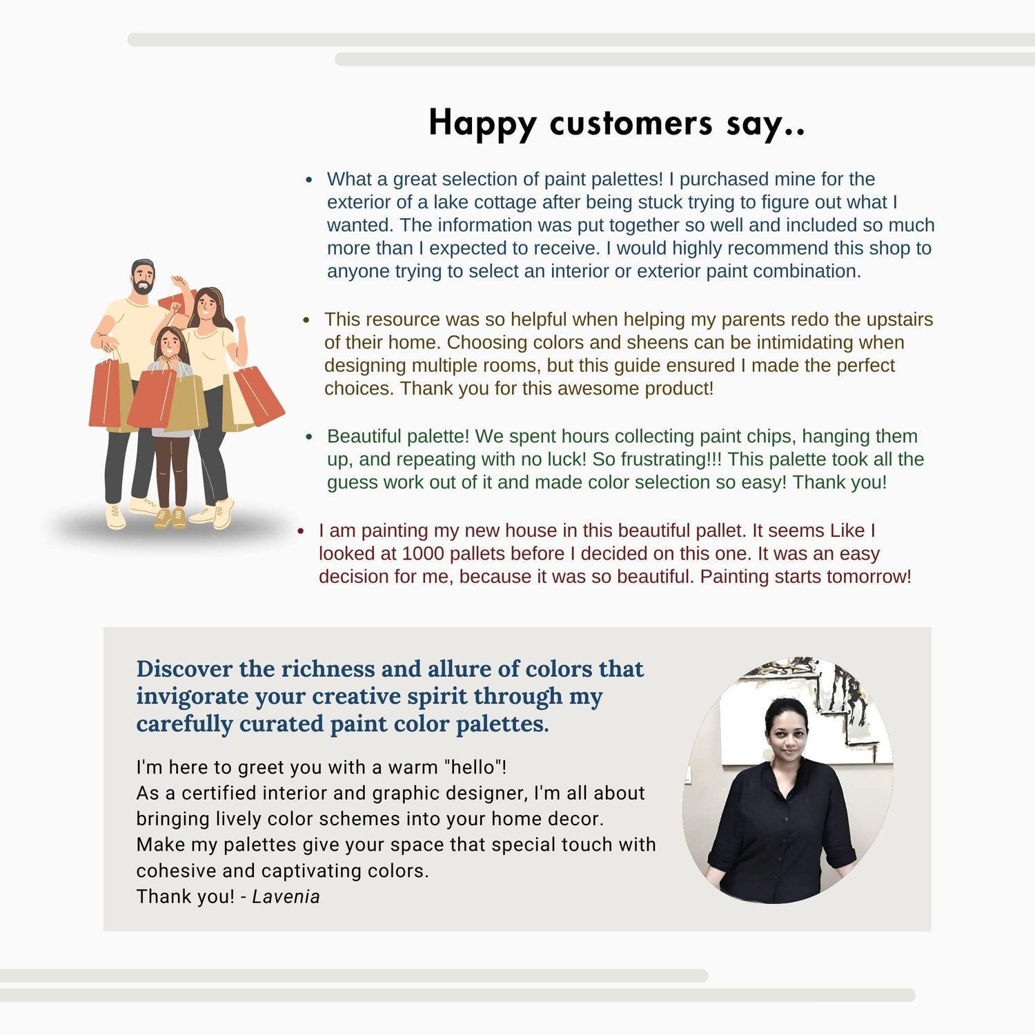 A dark cottagecore color palette with Sherwin Williams paints. The moody cottagegore, eclectic jewel tone color scheme includes white, beige, green, blue, mauve, burgundy, terracotta, brown and black. Curated and designed by Lavenia Shash.