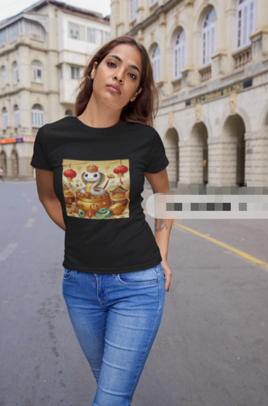 Lady Chinese New Year t shirt