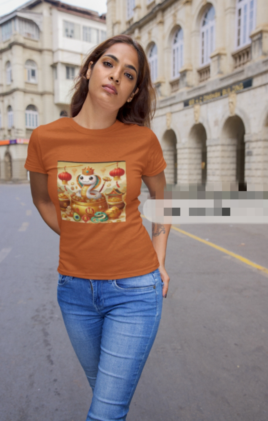 Beautiful ladies Chinese New Year t-shirt