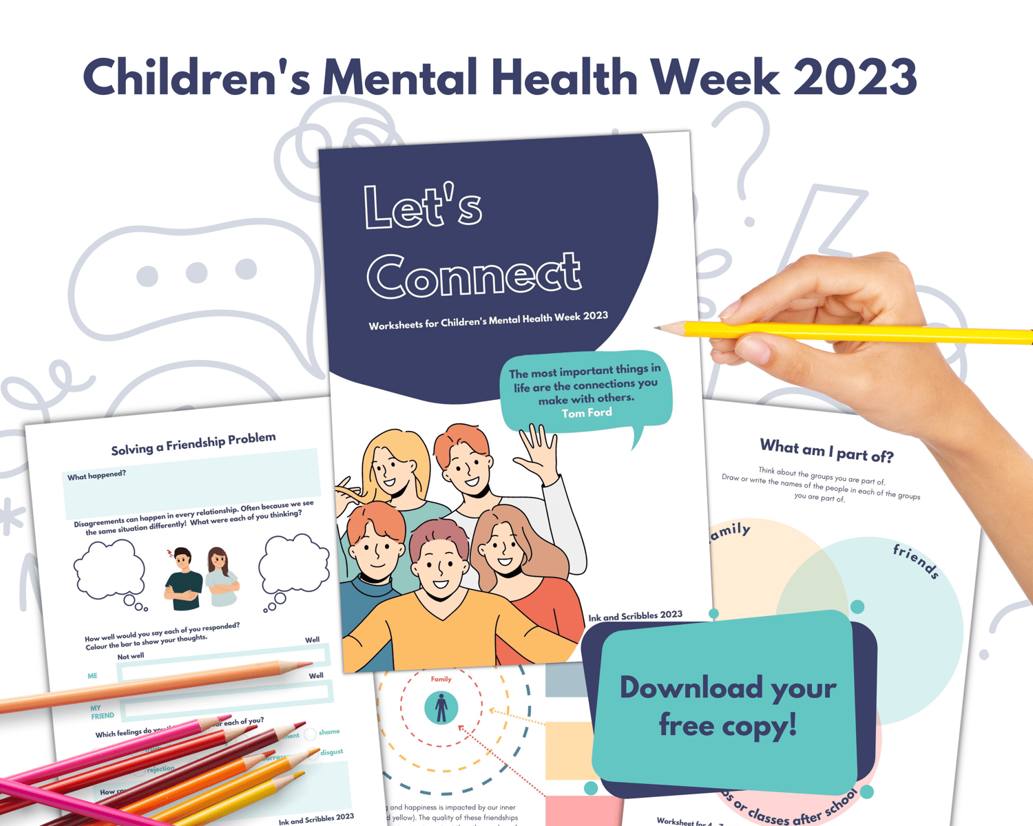 Free Social Skills Printable Sheets for Kids and teens