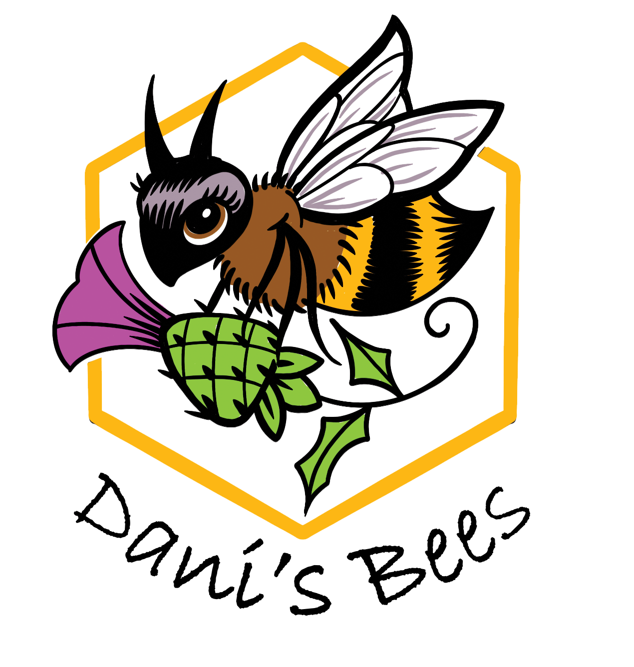 Dani's bees logo
