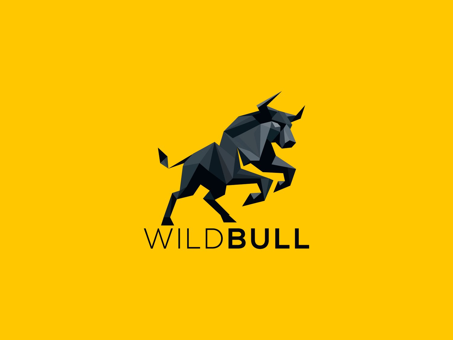 Handcrafted professional bull logo design, featuring a powerful and dynamic bull illustration symbolizing strength, determination, and resilience, created by expert designers for branding and business use.