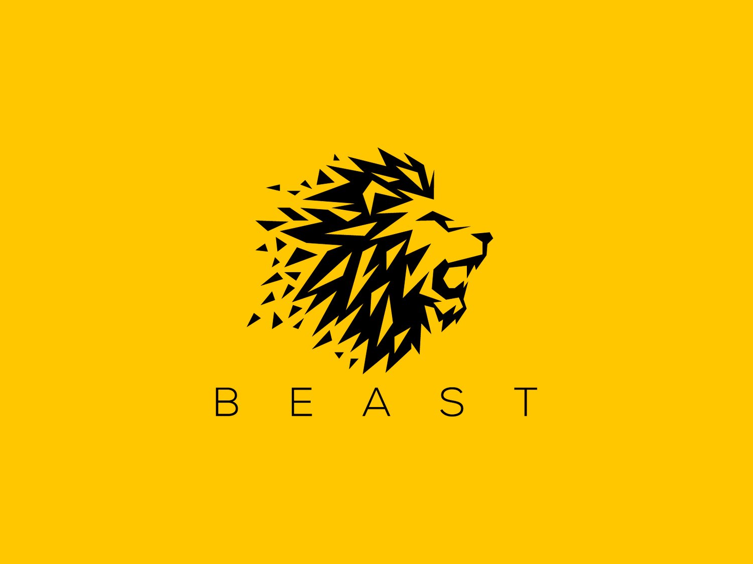 Hand-illustrated lion logo featuring a regal and fierce design, ideal for branding, merchandise, and business identity.