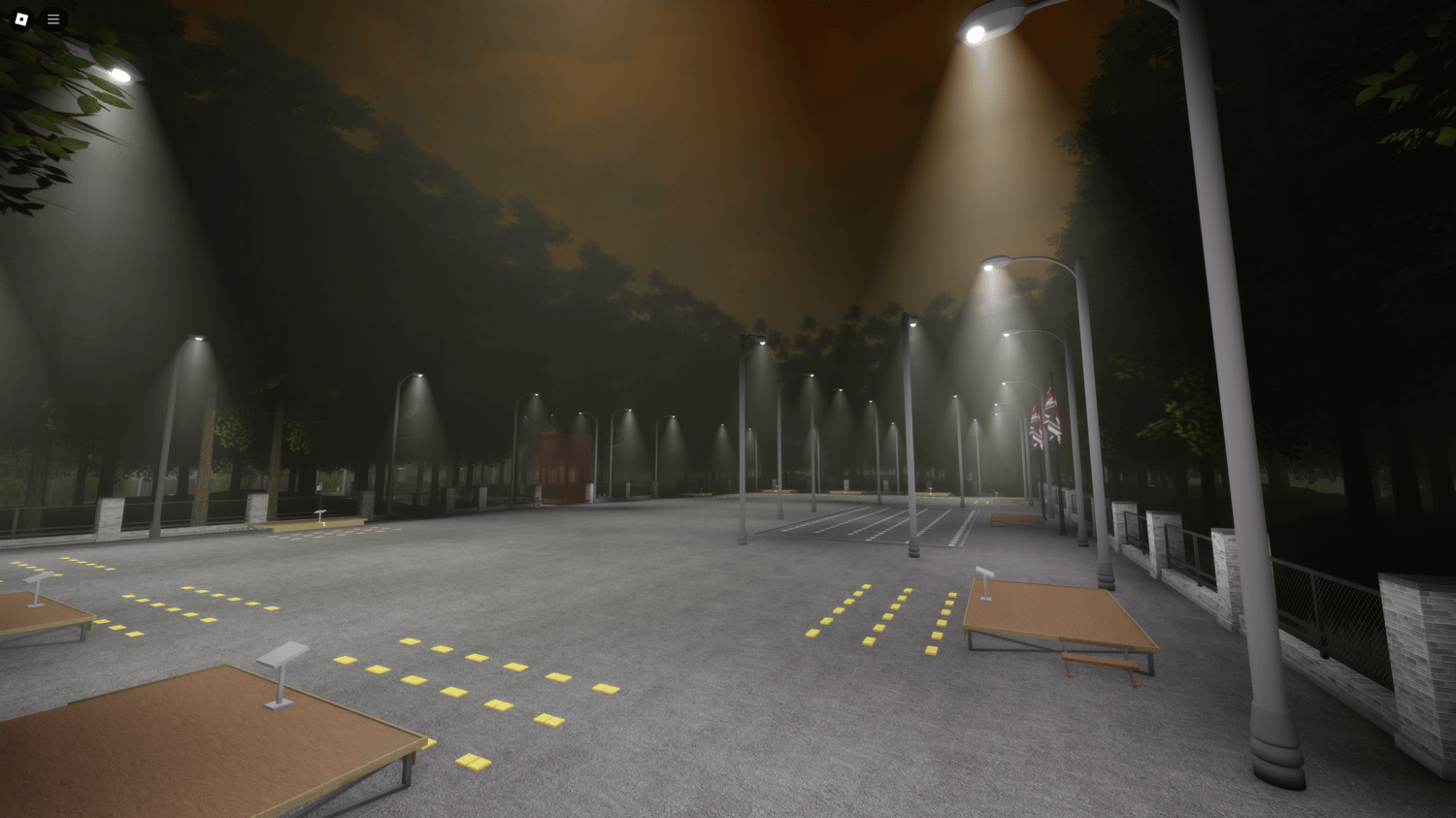 Interior of the uniform room, featuring detailed props and a realistic layout.
