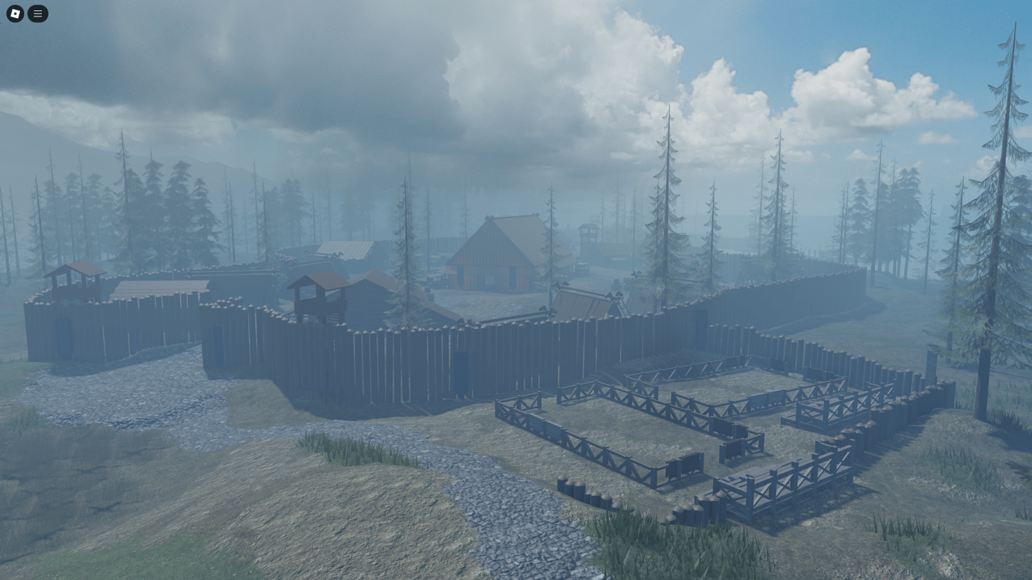 Dynamic environments with scattered islands ideal for quest-based adventures