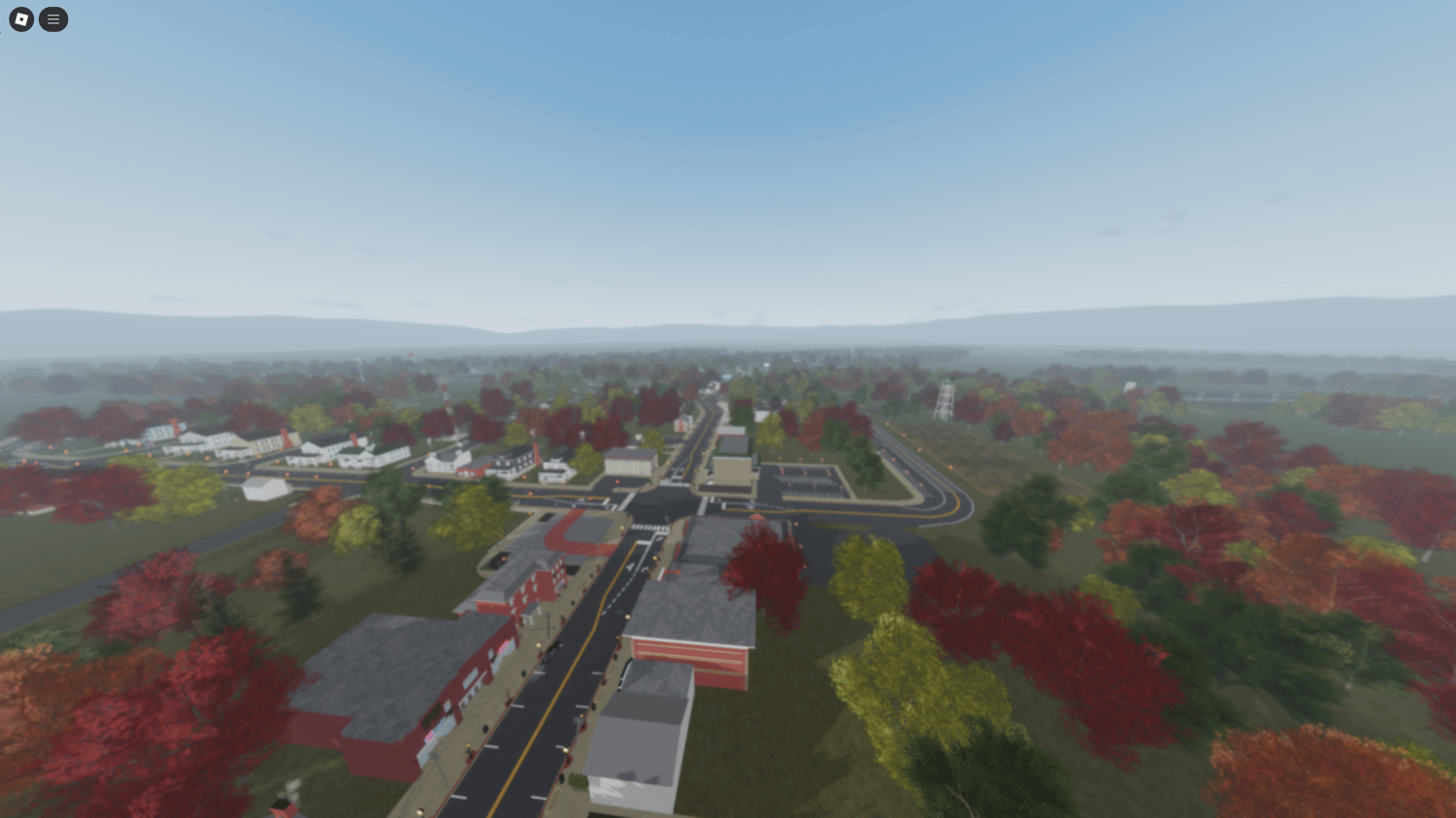 Customizable open terrain in Moorefield, featuring old wood fences and gates.