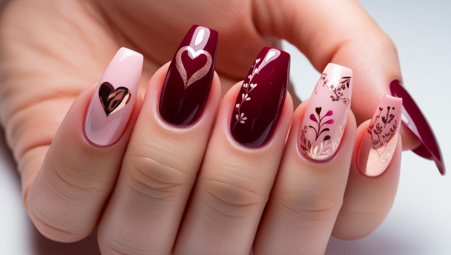 10 February Nails Color Ideas for a Chic and Festive Look