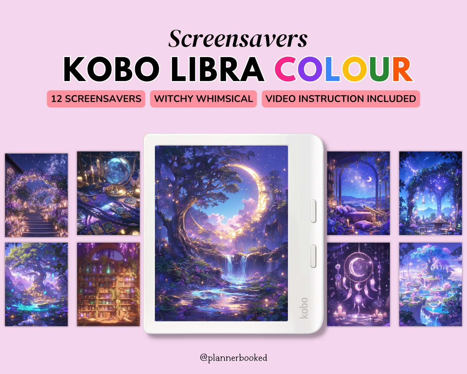 Kobo Libra Colour - Witchy Whimsical