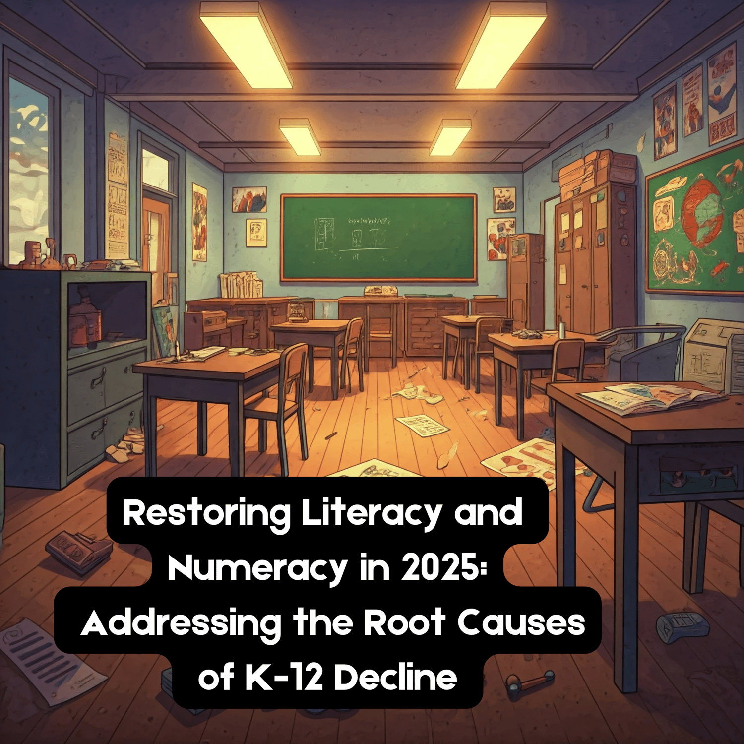 Restoring Literacy and Numeracy in 2025: Addressing the Root Causes of K-12 Decline