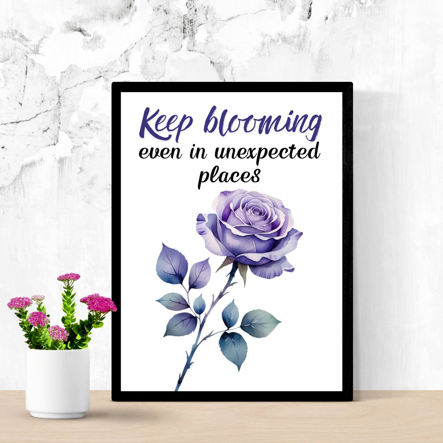 digital download motivatioanl quote wall art