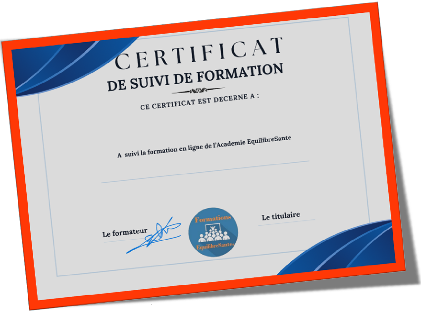 Cours certifiant gestion du poids corporel