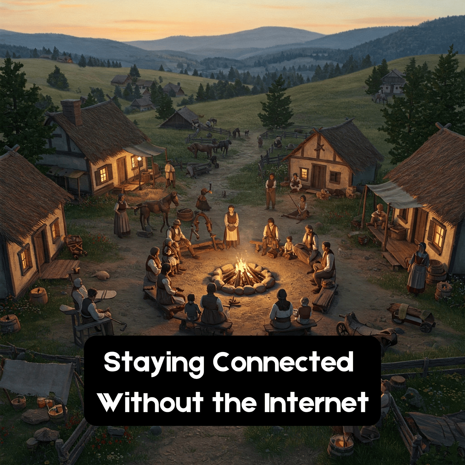 Staying Connected Without the Internet