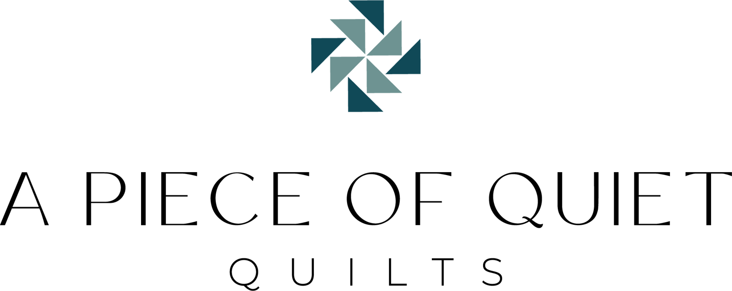 A Piece of Quiet Quilts Brand Logo