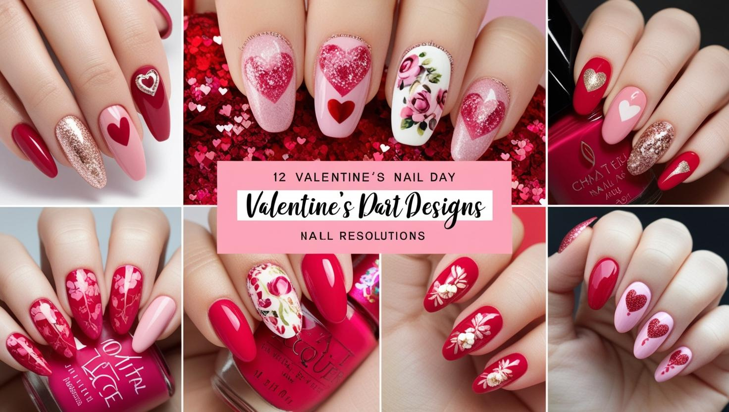 25 Stunning Valentine’s Nail Ideas for 2025 – Trendy Designs You’ll Love! 💅❤️
