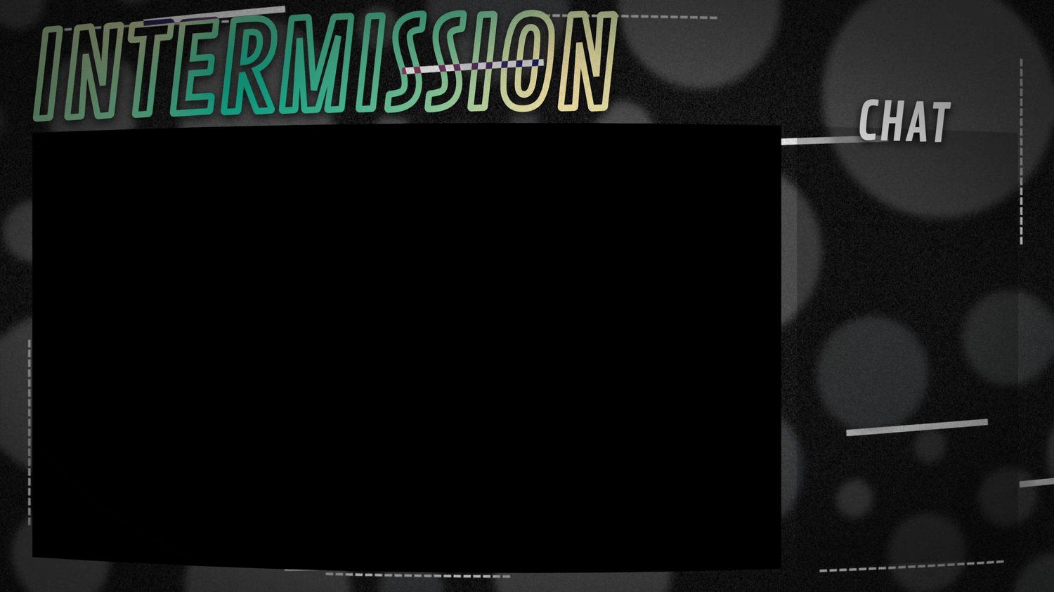Intermission Twitch Stream Screen