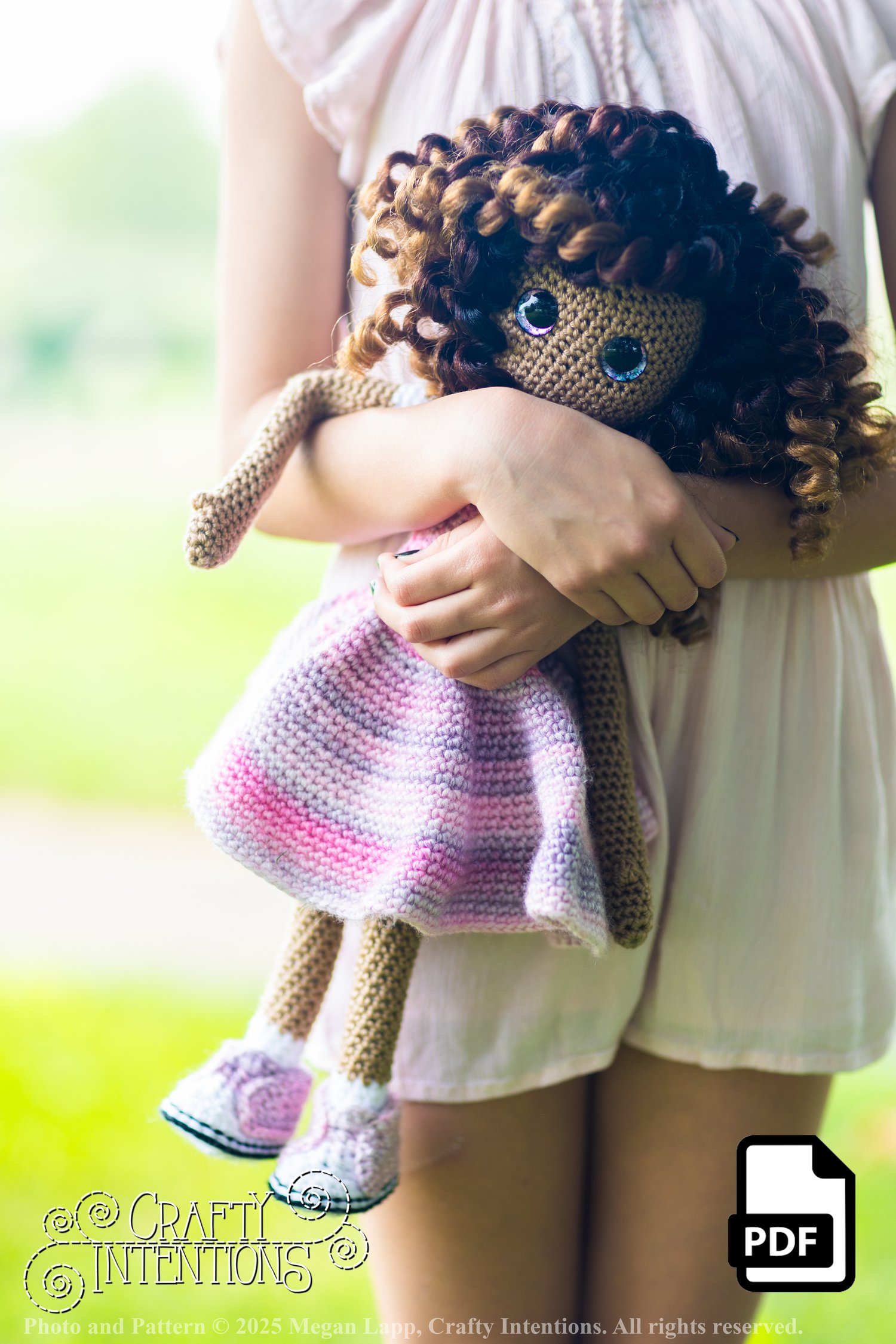 Doll Add-on: OVERALLS Crochet Pattern by Crafty Intentions