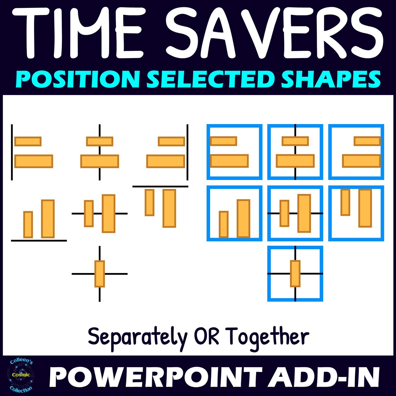 Powerpoint Aligning Shapes PowerPoint Shape Alignment Add-in | Instantly Position Shapes or Tables ...
