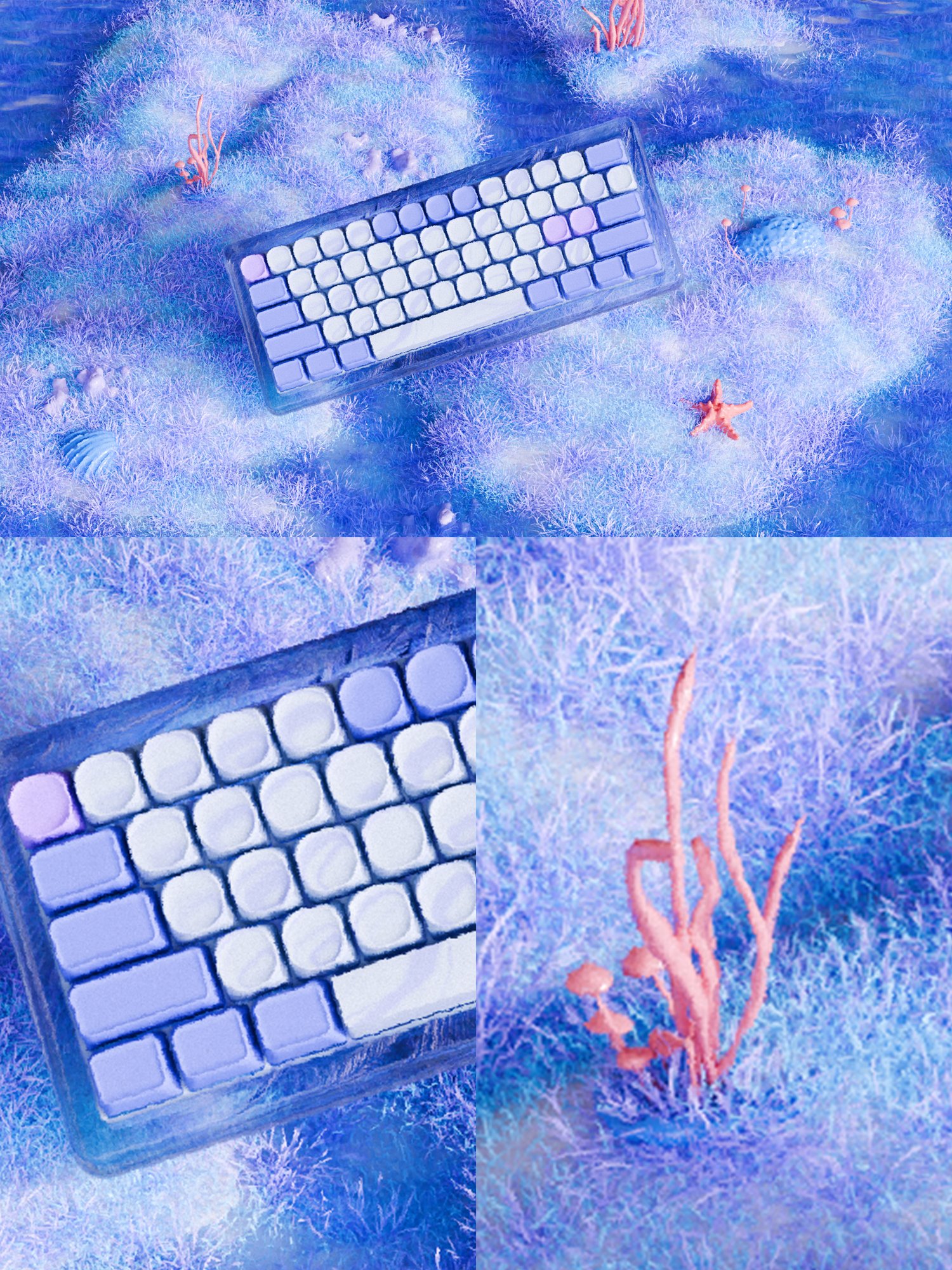 3d keyboard rendering