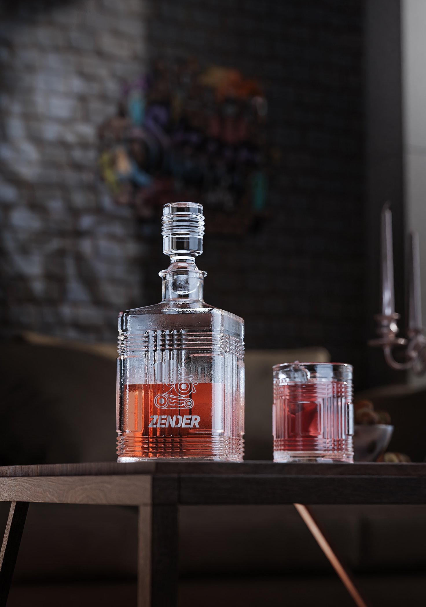 blender product scene