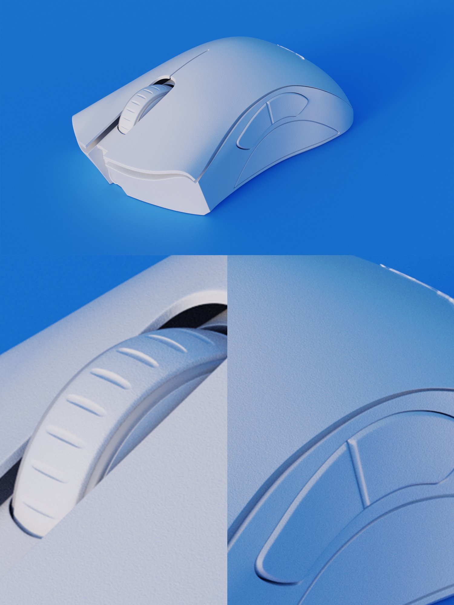 3d mouse rendering
