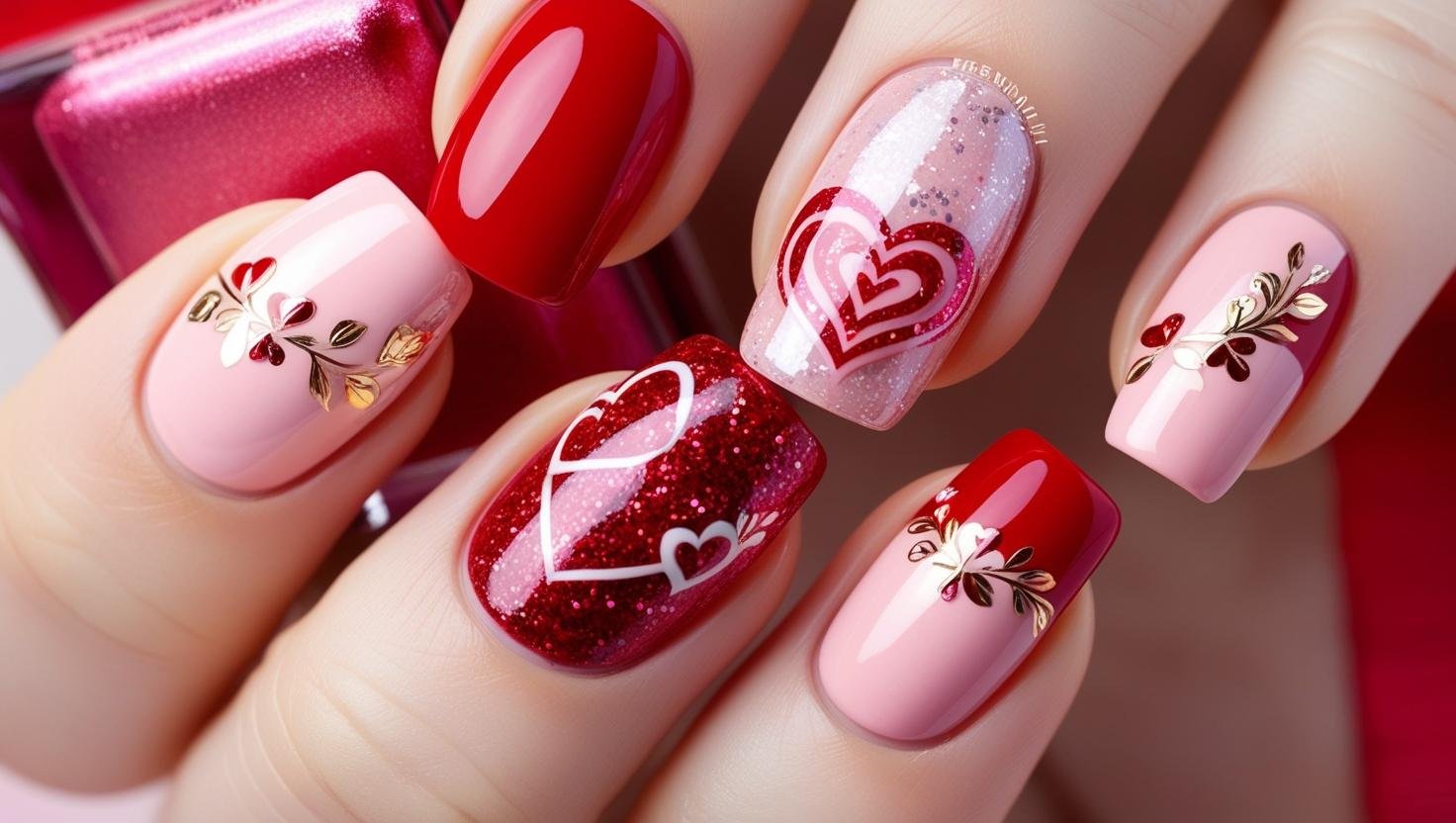 15 Valentine's Day Nails Ideas for 2025: Romantic & Trendy Looks