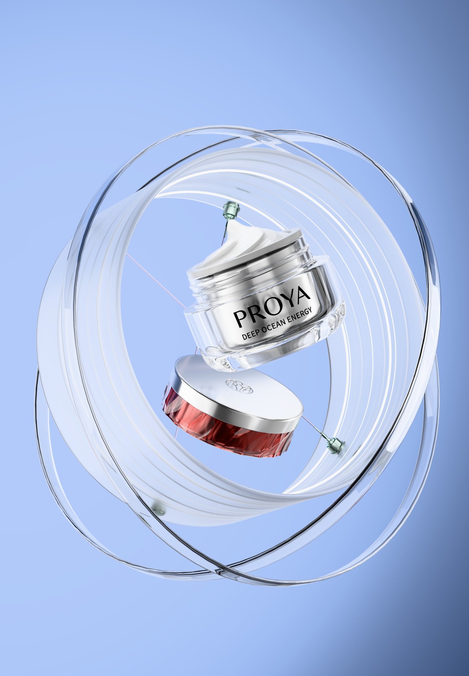 blender skin care project file rendering