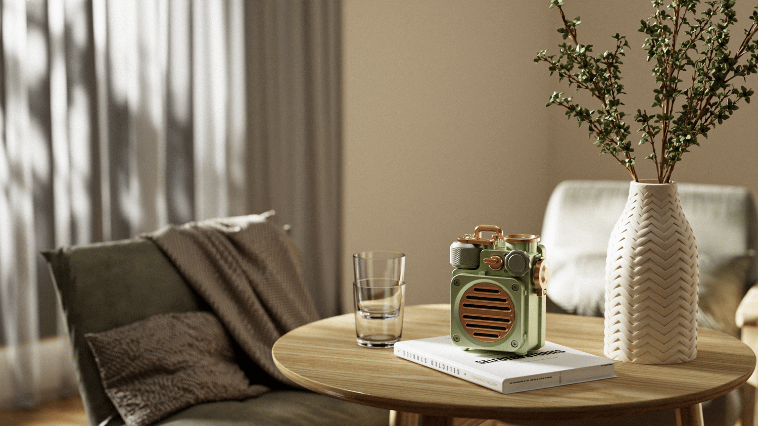 3d interior scene blender