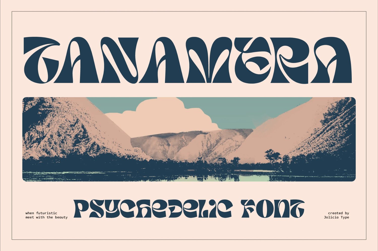 Tanamera Psychedelic Font
