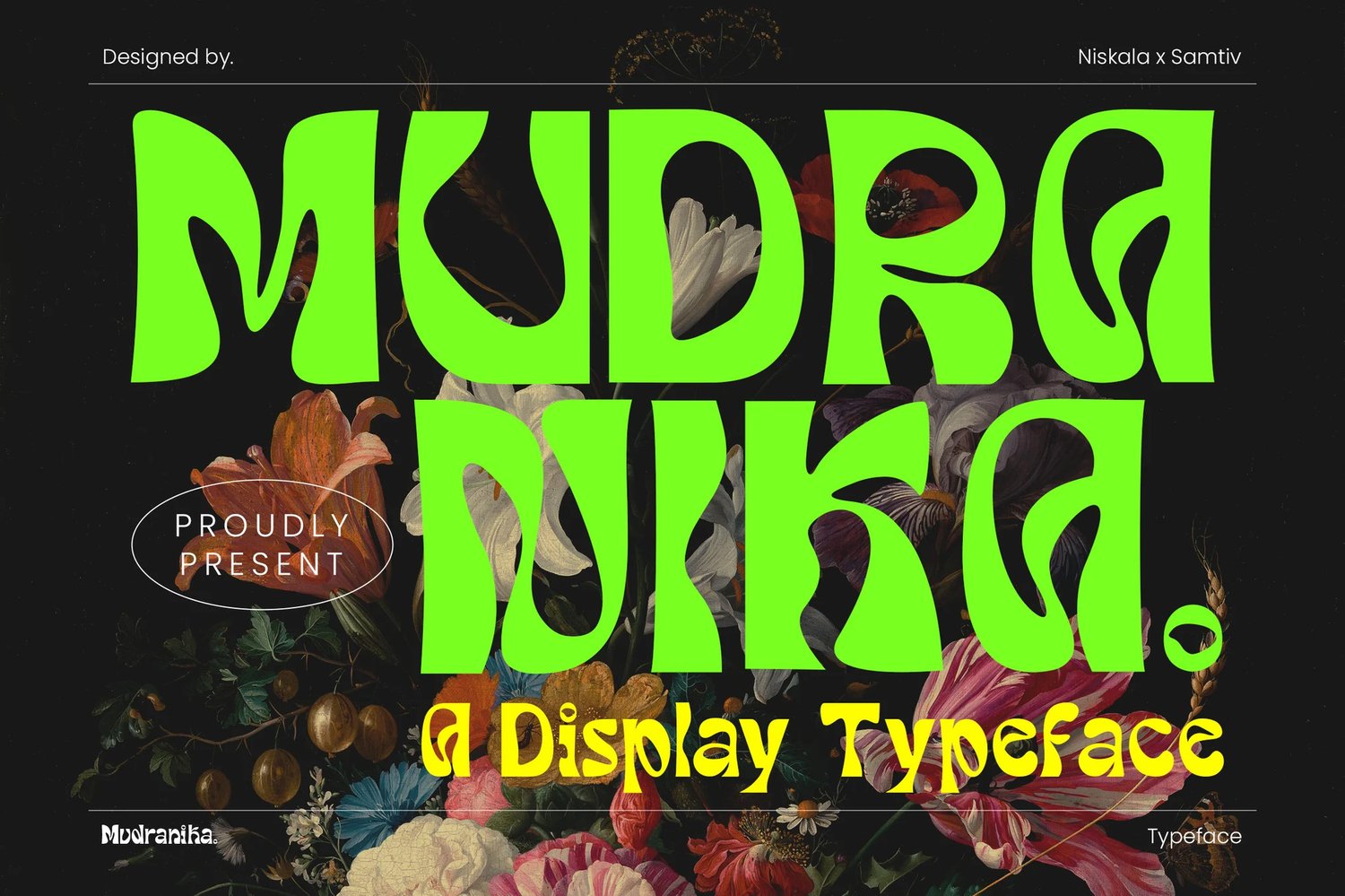 Mudranika Psychedelic Font