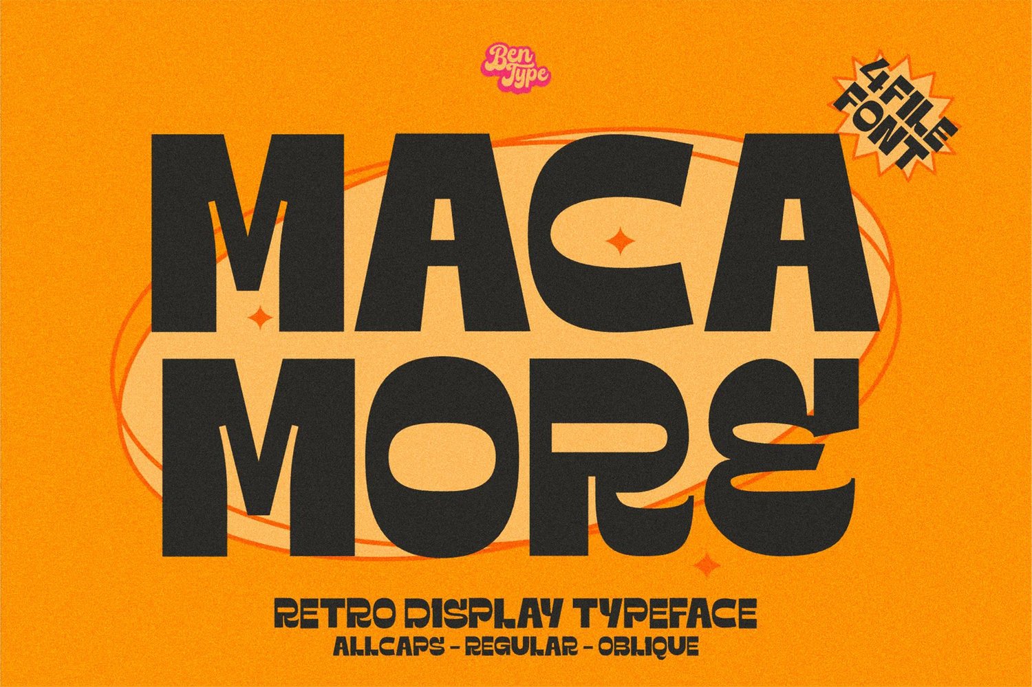 Macamore Psychedelic Font