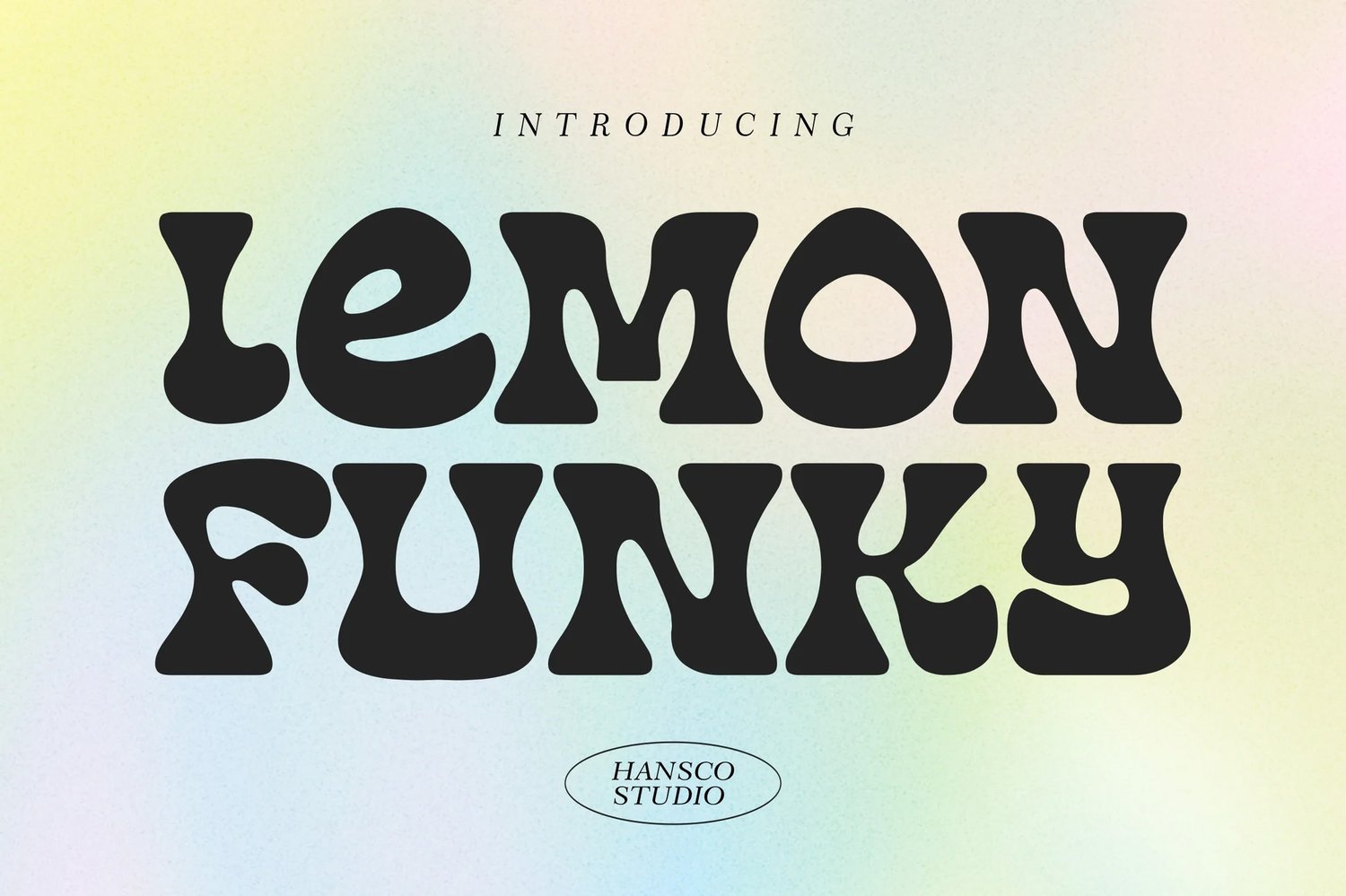 Lemon Funk Psychedelic Font