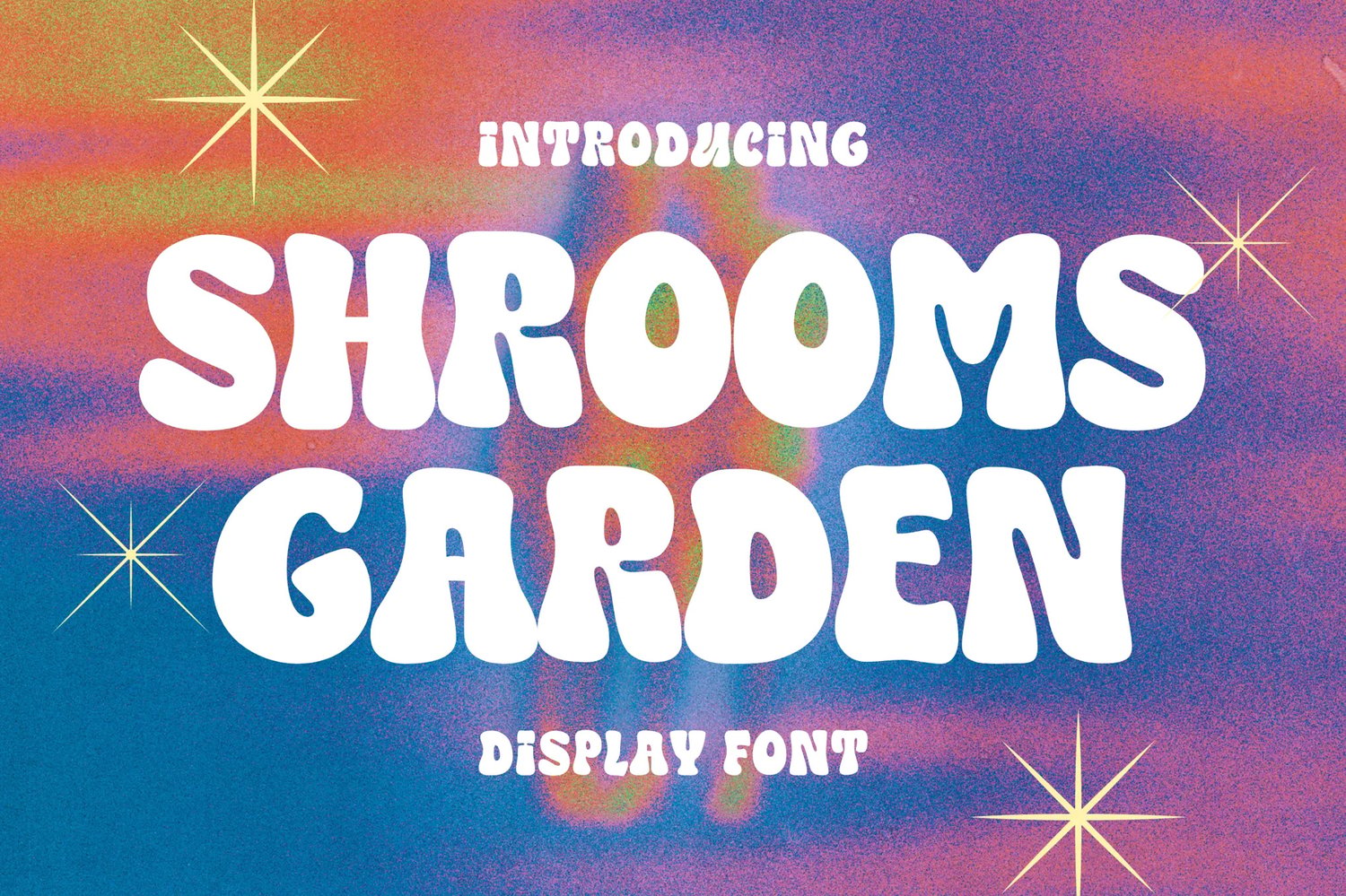 Shrooms Garden Psychedelic Font