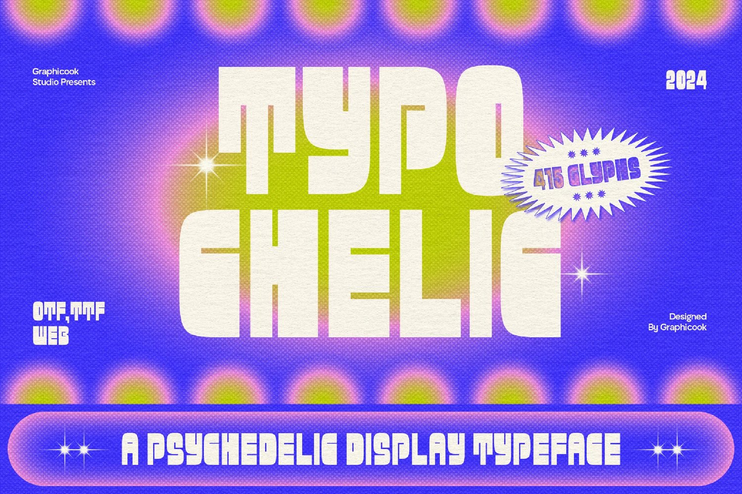 Typochelic Psychedelic Font Free Download