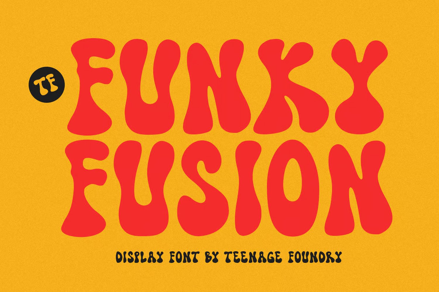 TF Funky Fusion Psychedelic Font Free Download