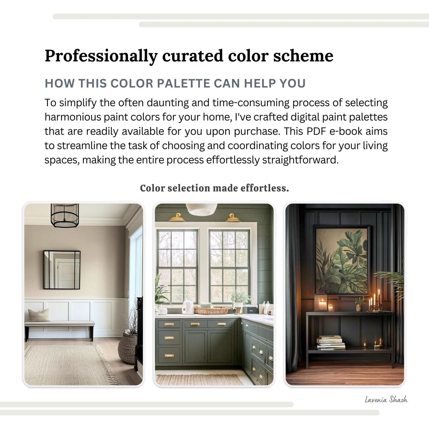 A Modern Mountain color palette with Sherwin Williams paint scheme. Organic earth tones for home interior.