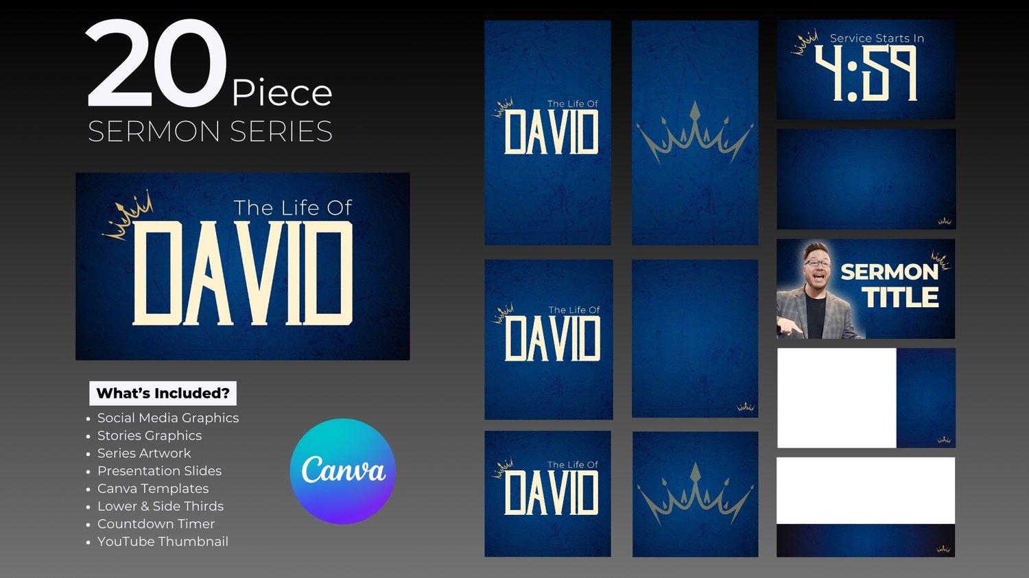 Life of David Sermon Series Package Preview