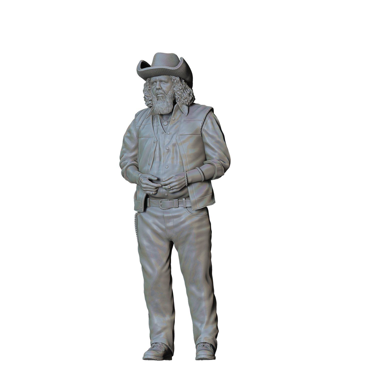 3dp Miniatures, Sons of Anarchy Bobby Munson Mark boone Jr