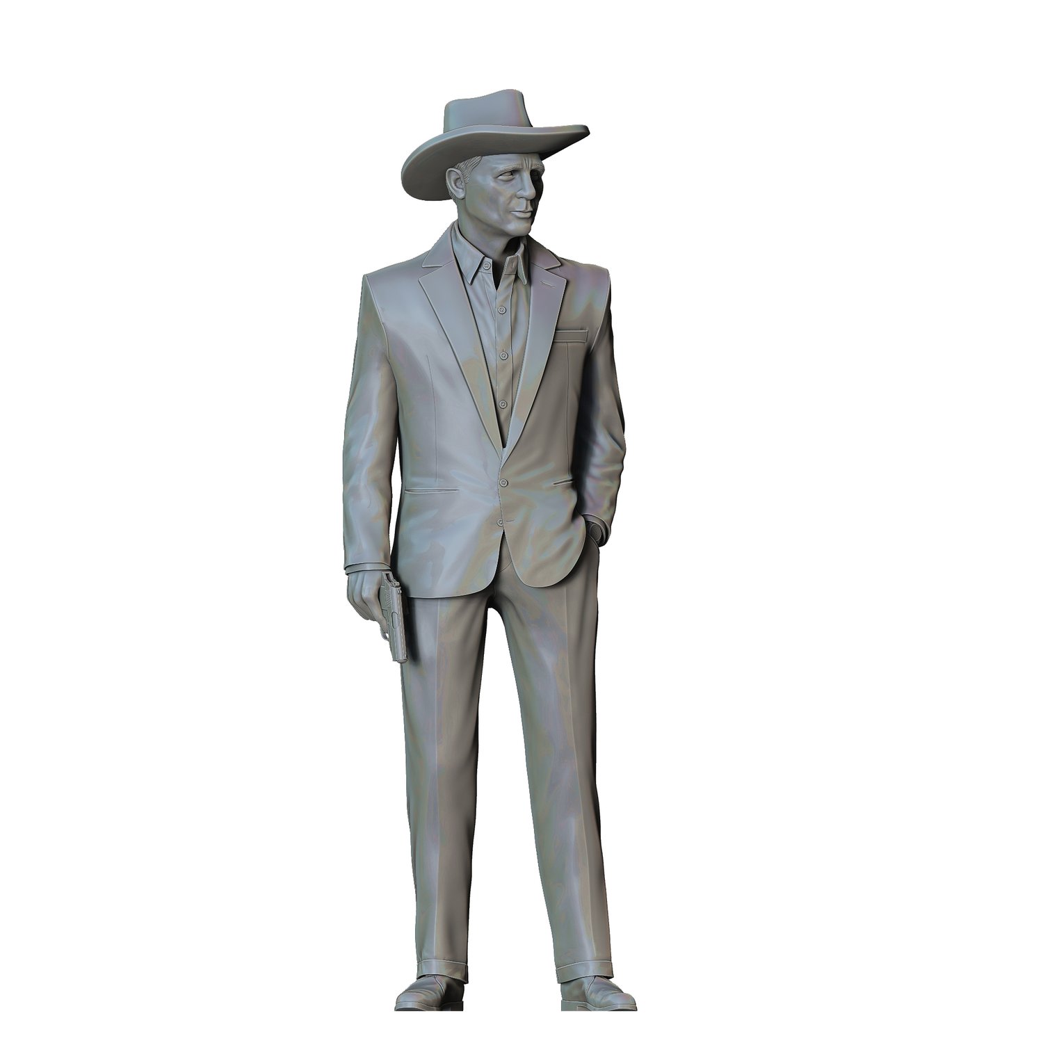 3dp Miniatures, N3 Daniel Craig James Bond