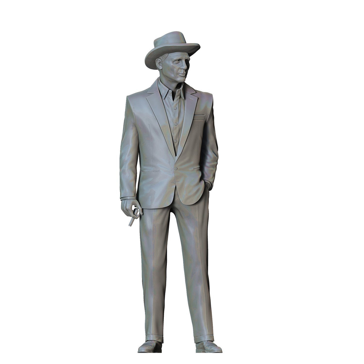 3dp Miniatures, N3 Daniel Craig James Bond