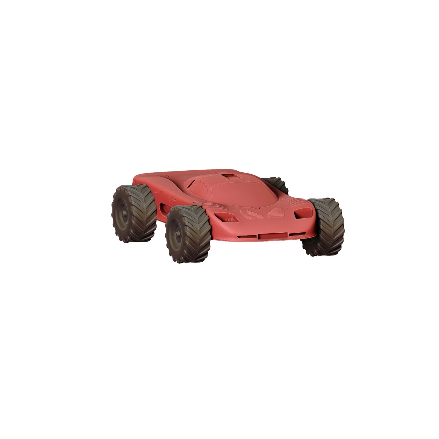 3dp Miniatures, N4 Kids playing with RC car