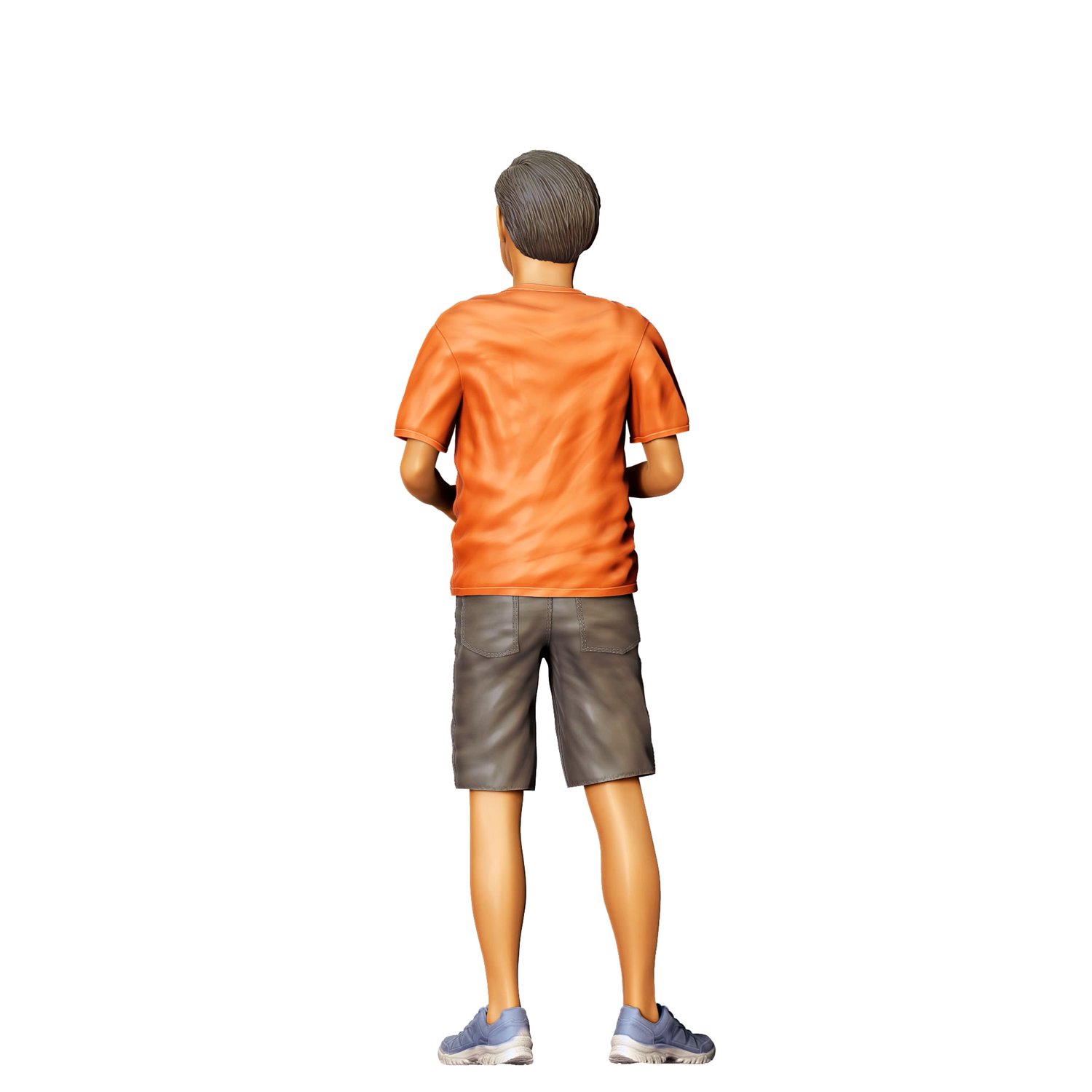 3dp Miniatures, N4 Kids playing with RC car