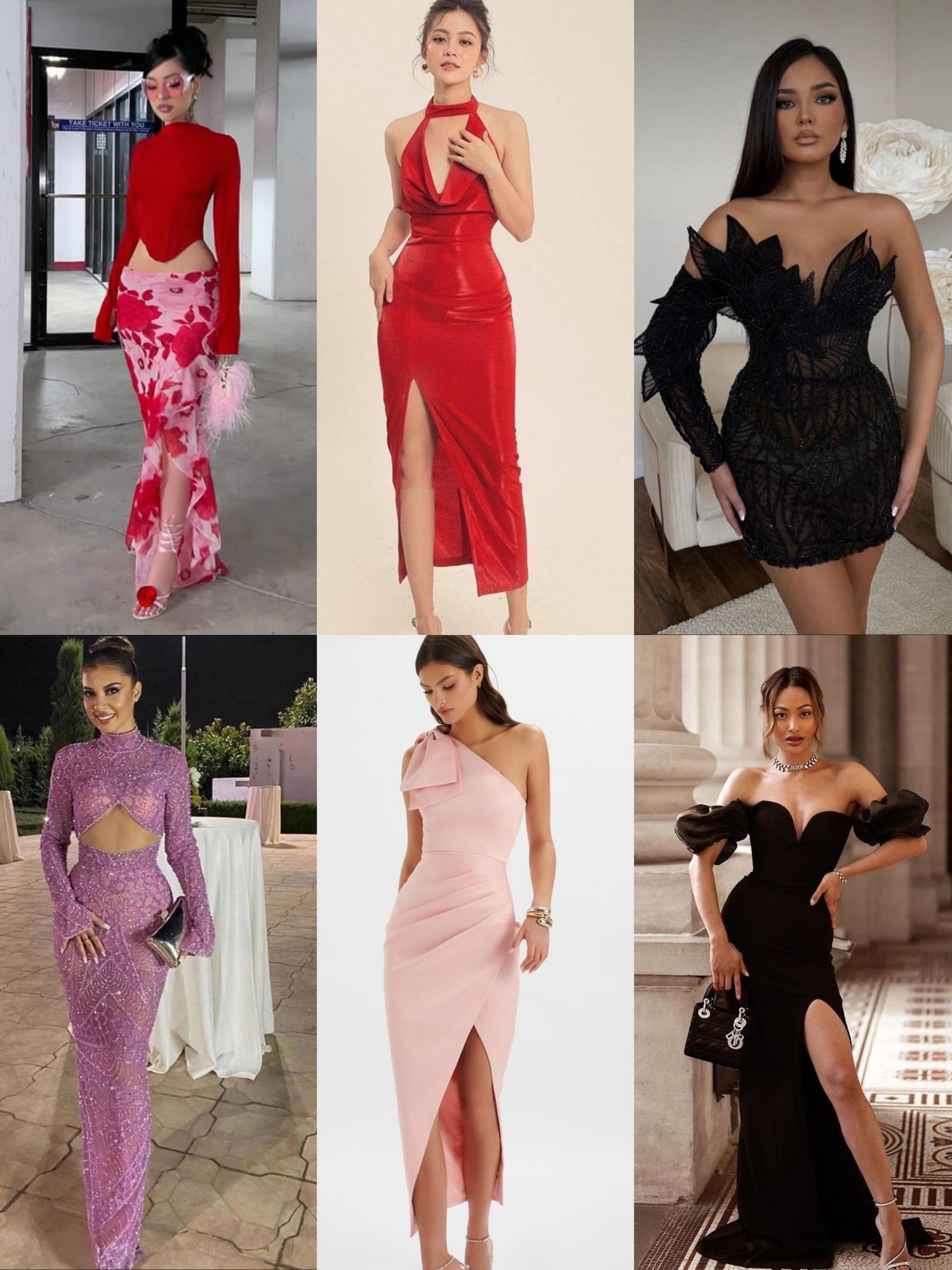Valentines day best dinner outfits.
