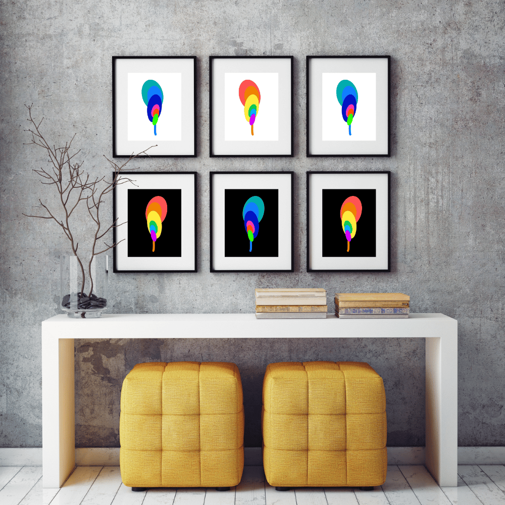 Transform your space with our printable gallery wall art set. Easy to download, print, and frame for instant style.