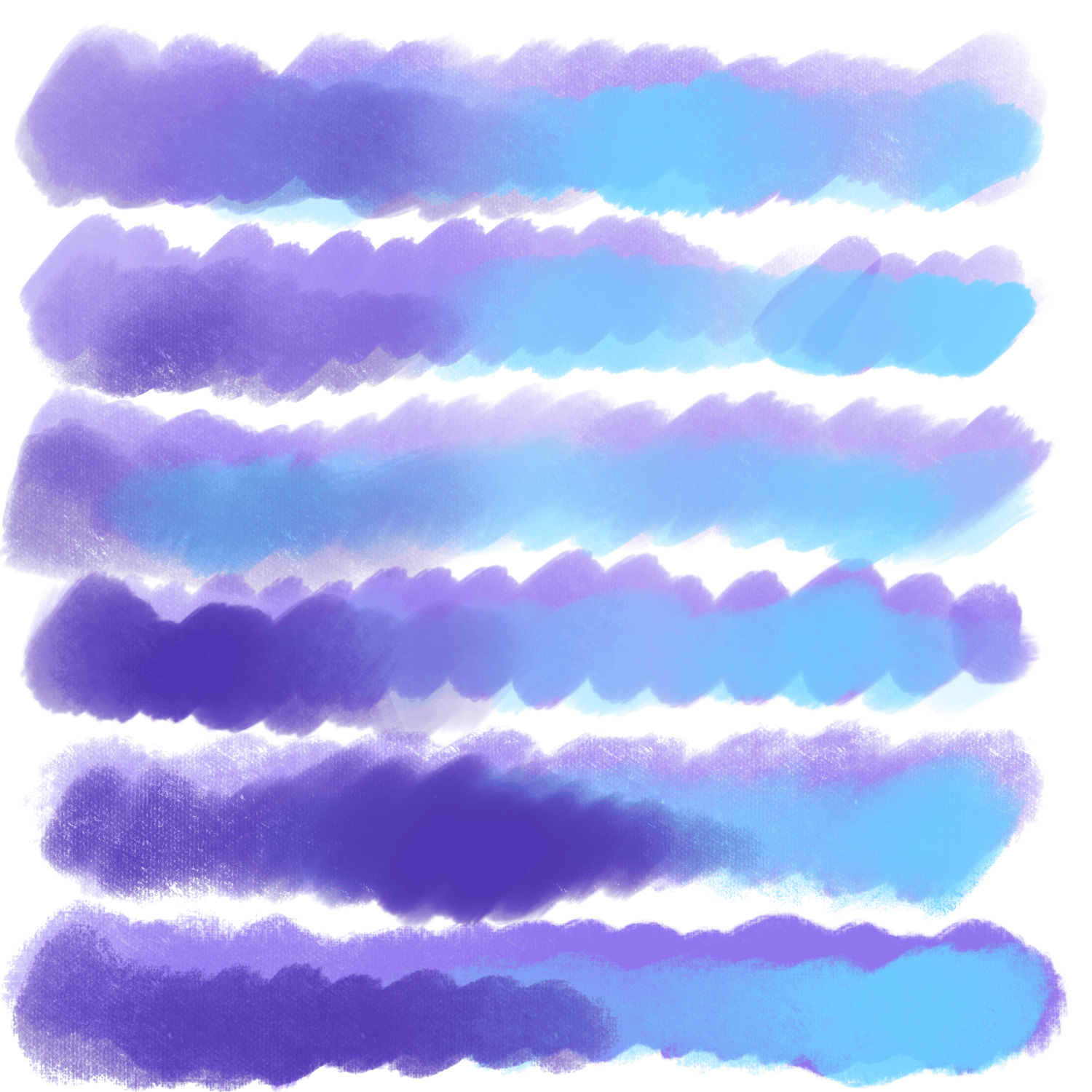 Clip Studio Paint Default Gouache Brush for Procreate