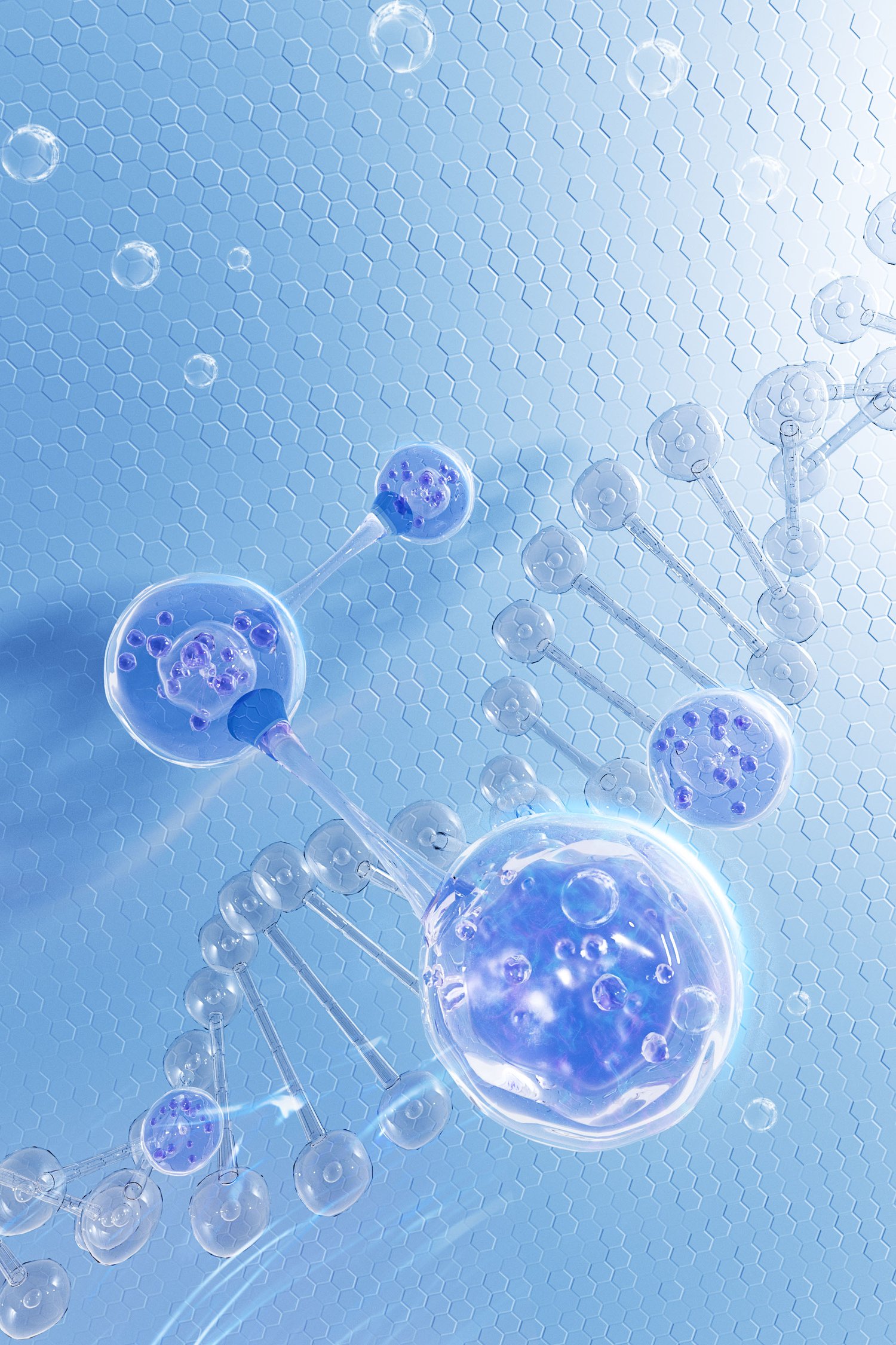 bubble c4d and octane render