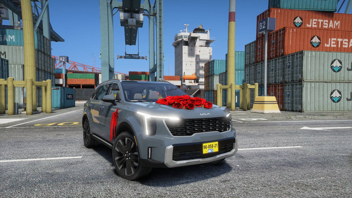 Kia Sorento 2025 For GTA5 gta 5 gtav gta v