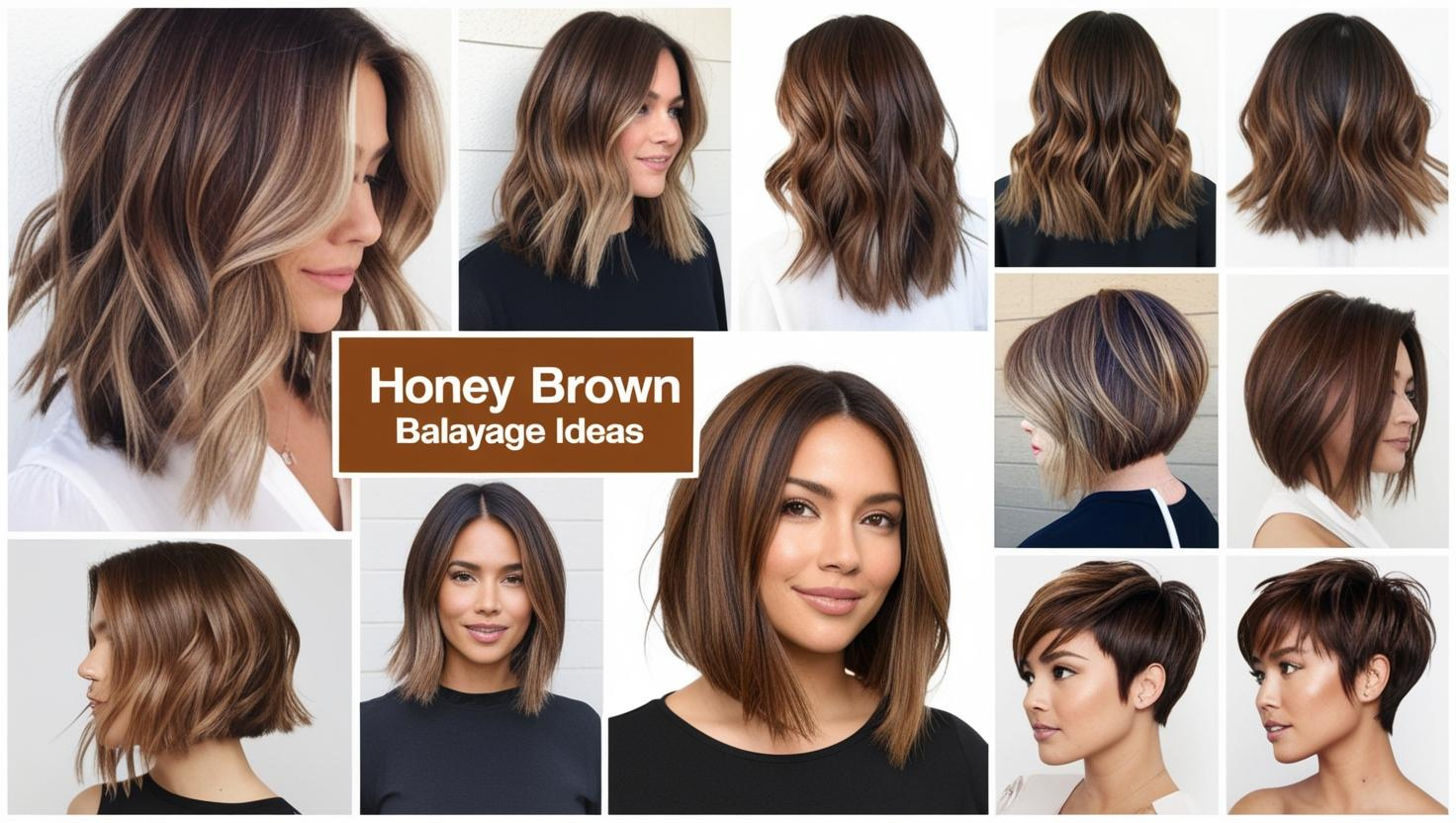 45 Gorgeous Honey Brown Balayage Ideas for 2025