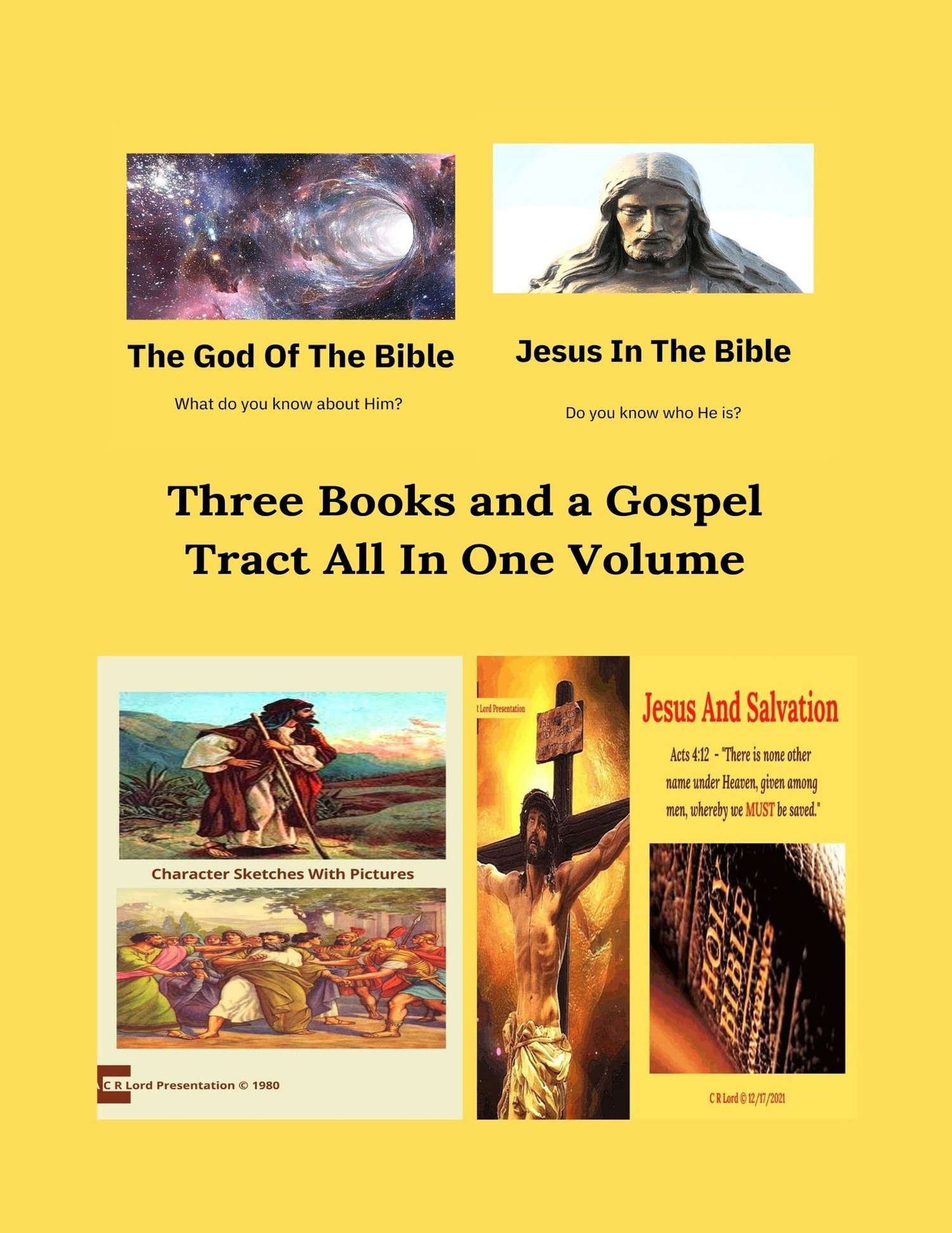 Three Books And A Gospel Tract